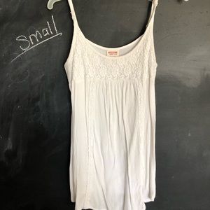 Lace tank top